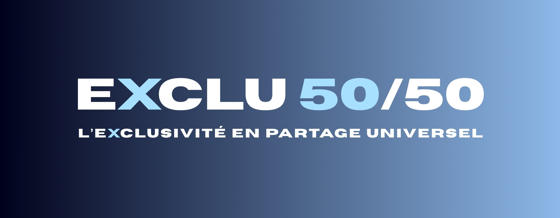 EXCLU 50/50 – MANDAT IMMOBILIER EXCLUSIF EN PARTAGE INTER-AGENCES UNIVERSEL – Optez pour la solution de vente qui fait ses preuves depuis plus de 40 ans aux USA !
